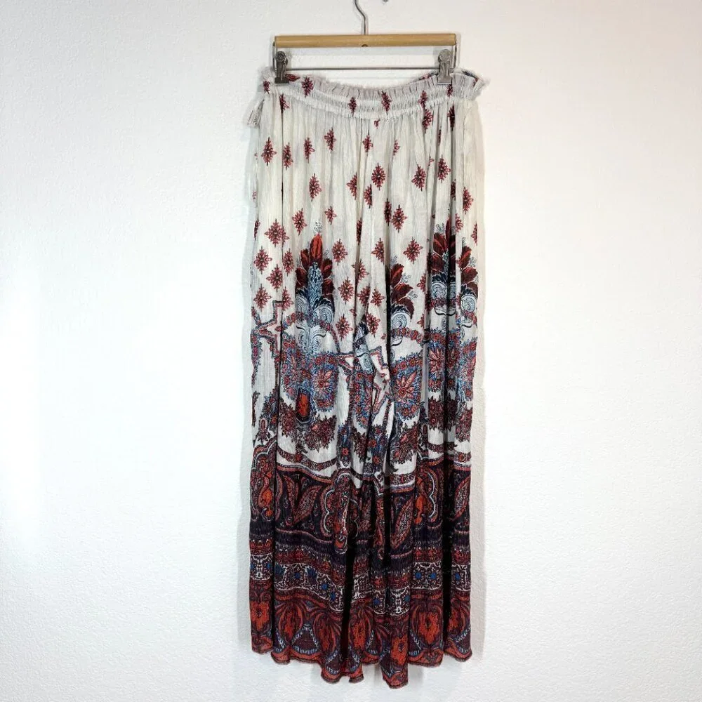 Free People Boho Wide Leg Culotte Pants Small